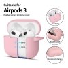 Etui silikonowe TECH-PROTECT SILICONE HOOK APPLE AIRPODS 3 DUSTY PINK